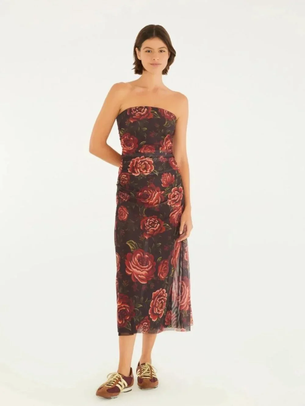 NWT FARM RIO DRESS SIZE EXTRA LARGE PK6291 5/2 JC